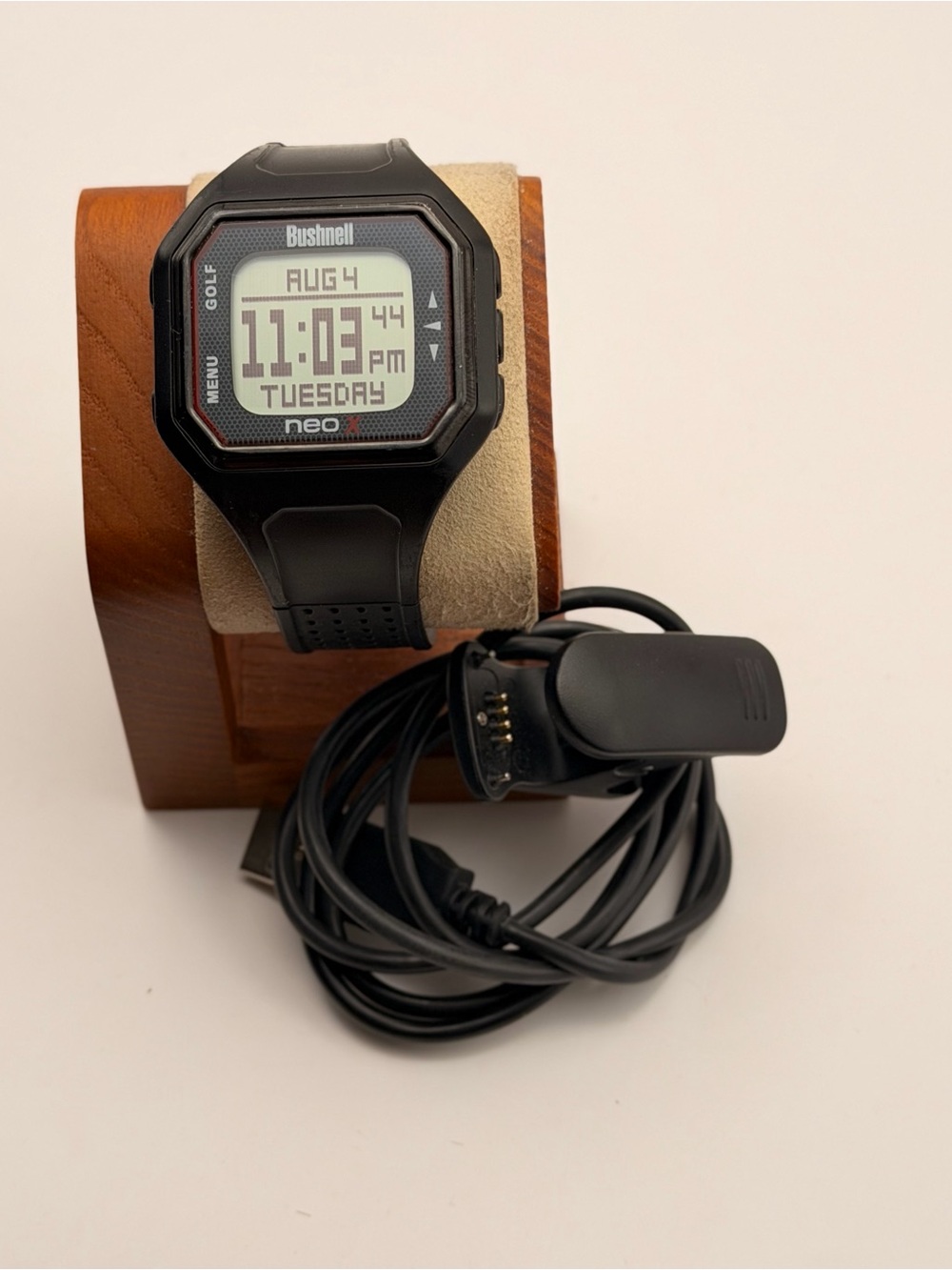Bushnell Neo X GPS Digital Golf Watch, Black, Charger Included